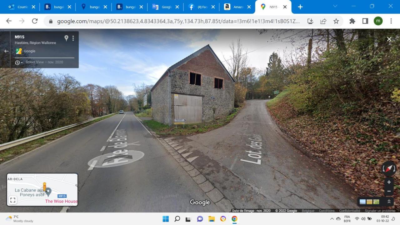 Vila Cocon Douillet Avec Chaleur Ambiante Du Poele A Pellets Hastiere-par-dela Exteriér fotografie